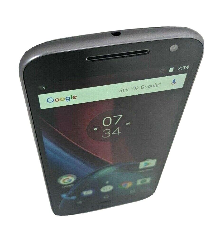 Motorola Moto G4 Plus 32GB(XT1641)- Black - Unknown Carrier- READ  DESCRIPTION