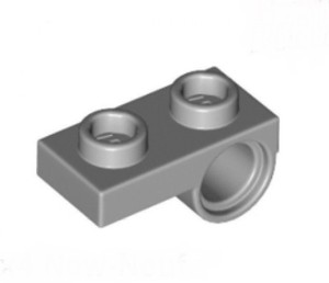 Lego ® lot x4 plate modified 1x2 pin 