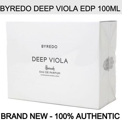 Byredo Deep Viola Eau de Parfum Unisex Spray 3.4 oz / 100ml - Brand New