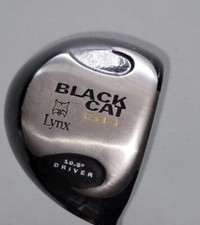 Lynx USA Black Cat Driver CST-1 10.5 Degree Titanium Driver HP80 R flex shaft
