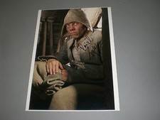Daniel Fripan Der Bunker signed signiert Autogramm auf 20x28 Foto in person