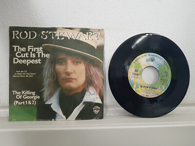 Rod Stewart  The first cut is the deepest  The killing of Georgie 1976 Single 7''