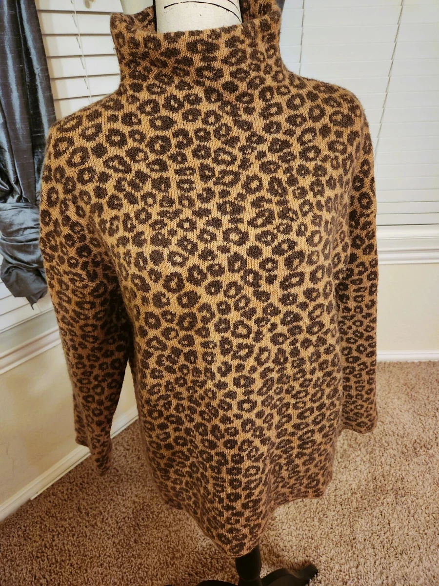 Christian siriano leopard sweater sale
