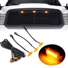 3PCS Front Bumper LED Grille Running Lights For Dodge Ram 1500 2500 3500 SUV USA