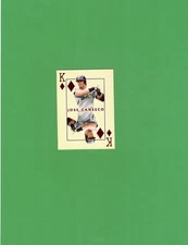 2000 Pacific Invincible Kings of the Diamond #28 Jose Canseco! Devil Rays!