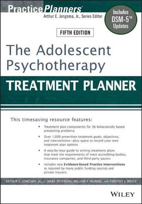 The Adolescent Psychotherapy Treatment Plann- 9781118067840, Berghuis, paperback