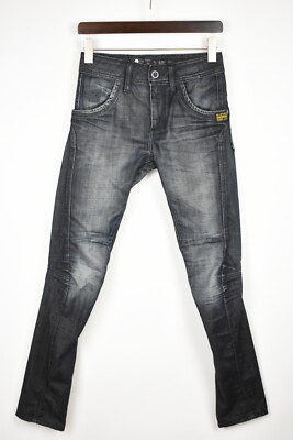 G-STAR RAW Jack Pant WMN Jeans Womens W24/L30 Skinny Mid-Rise Blue