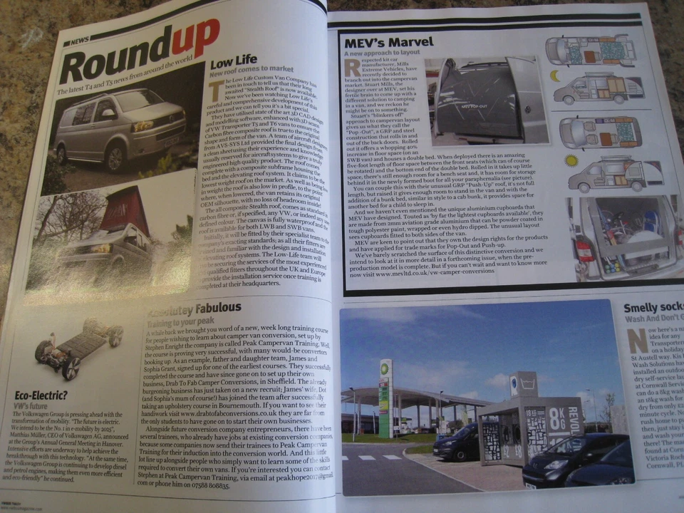 VW BUS MAGAZINE ISSUE 63 ROLLING HOMES AIR POWER PEPSI CHALLENGE ASTON INSPIRED - Image 3 of 3