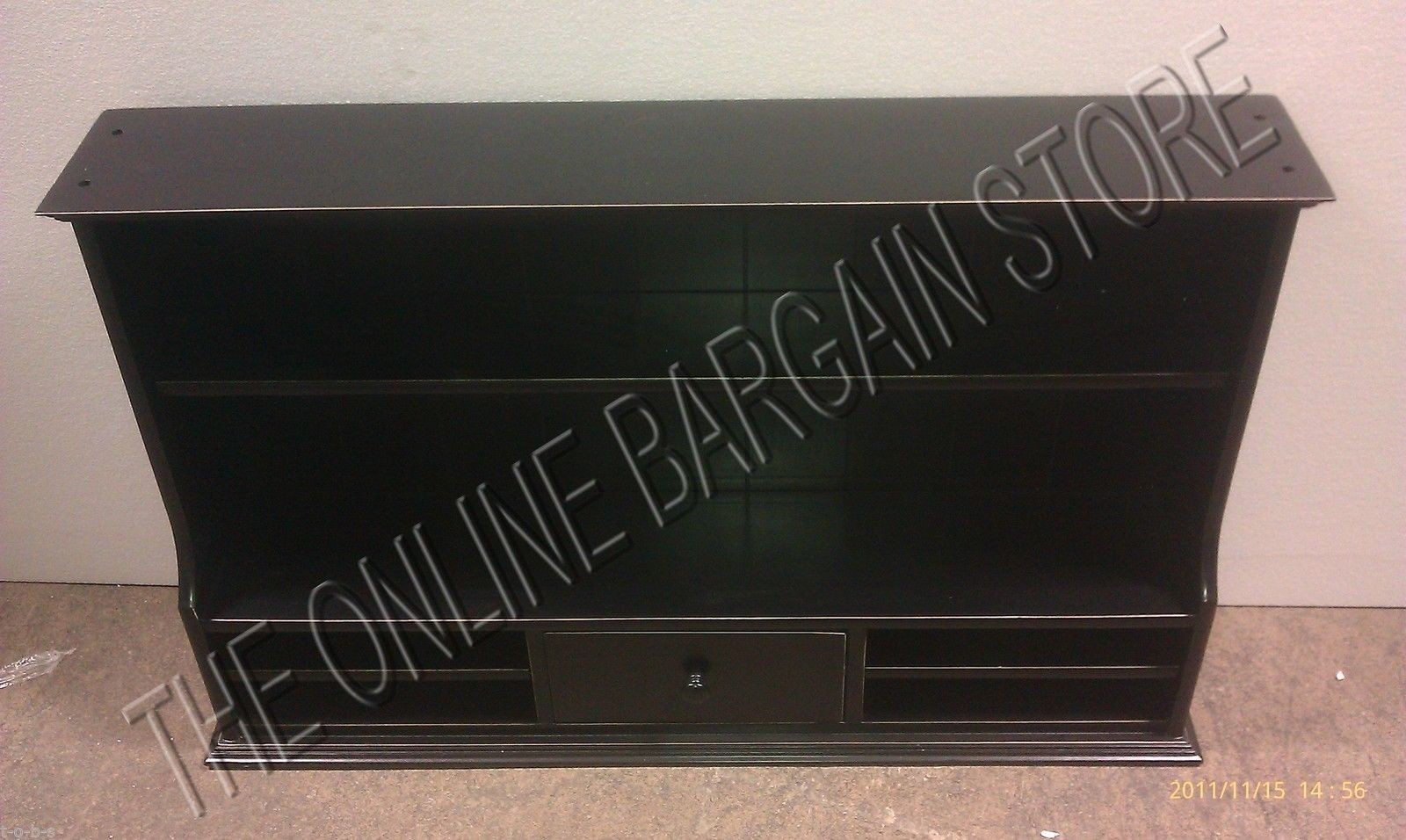 Ballard Designs Office Desk Cabinet Book Shelf HUTCH Furniture Cabinet  BLACK | eBay