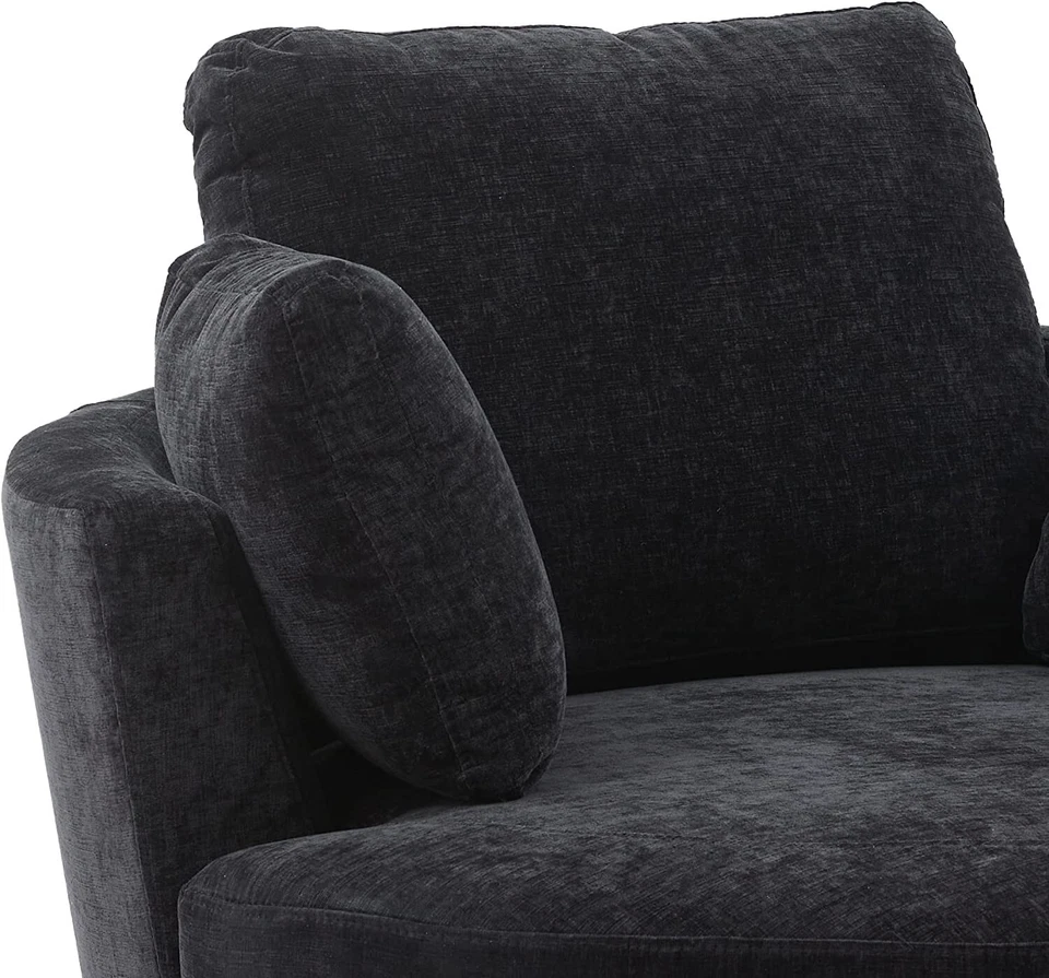 Silla de barril redonda giratoria Merax 360 grados Foto 3 de 4