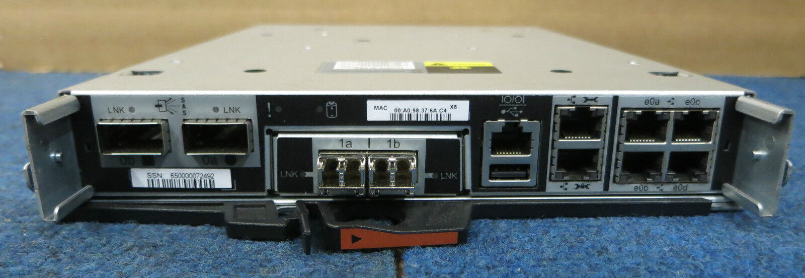 NetApp X3245A-R6 111-00846 Controller Module + X1150A-R6 Mezz 2-port *inc VAT*