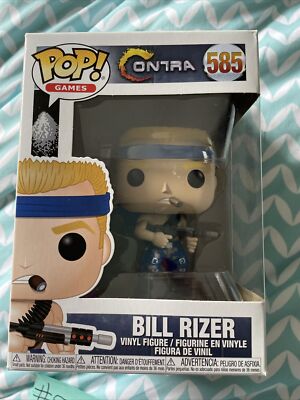 Pop Games 3.75 Inch Action Figure Contra - Bill Rizer #585