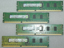 Samsung 8GB 4x2GB 1Rx8 PC3-12800R DDR3 ECC Server Memory Ram M393B5773DH0-CK0