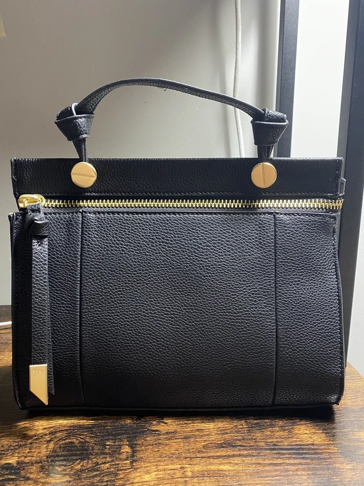 Cartera FOLEY y CORINNA Dione, Negra, Aspecto Elegante, Excelente Estado Foto 2 de 4