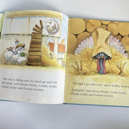 Henny Penny By H. Werner Zimmermann Vintage Kids Book 1989 - Picture 9 of 13