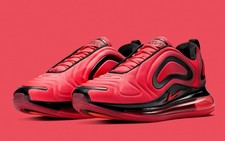red and black nike 720