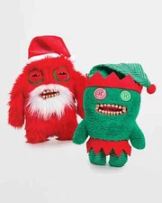 Fuggler Festive Fuggs SANTA and/or ELF Christmas Fugglers Funny Ugly Monster NEW