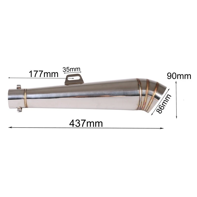 Exhaust muffler GP-S for BMW R 45 / 65 Zaddox - Image 4 of 4