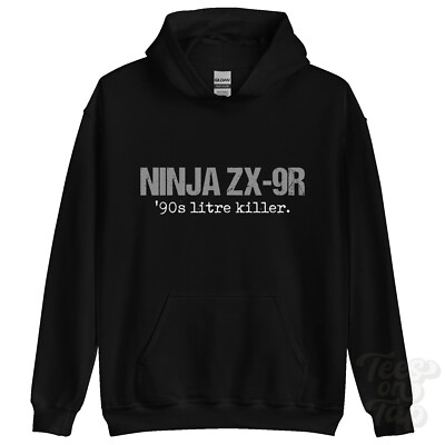 NINJA ZX-9R: 90s Liter Killer Hoodie Motorrad Biker