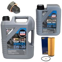 MotoröL Set 4600 5W-30 Liqui Moly + ÖLfilter SH 421 P FüR Audi A4