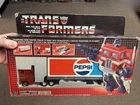 Vintage Original 1984 Hasbro Transformers G1 Pepsi Optimus Prime - Boxed