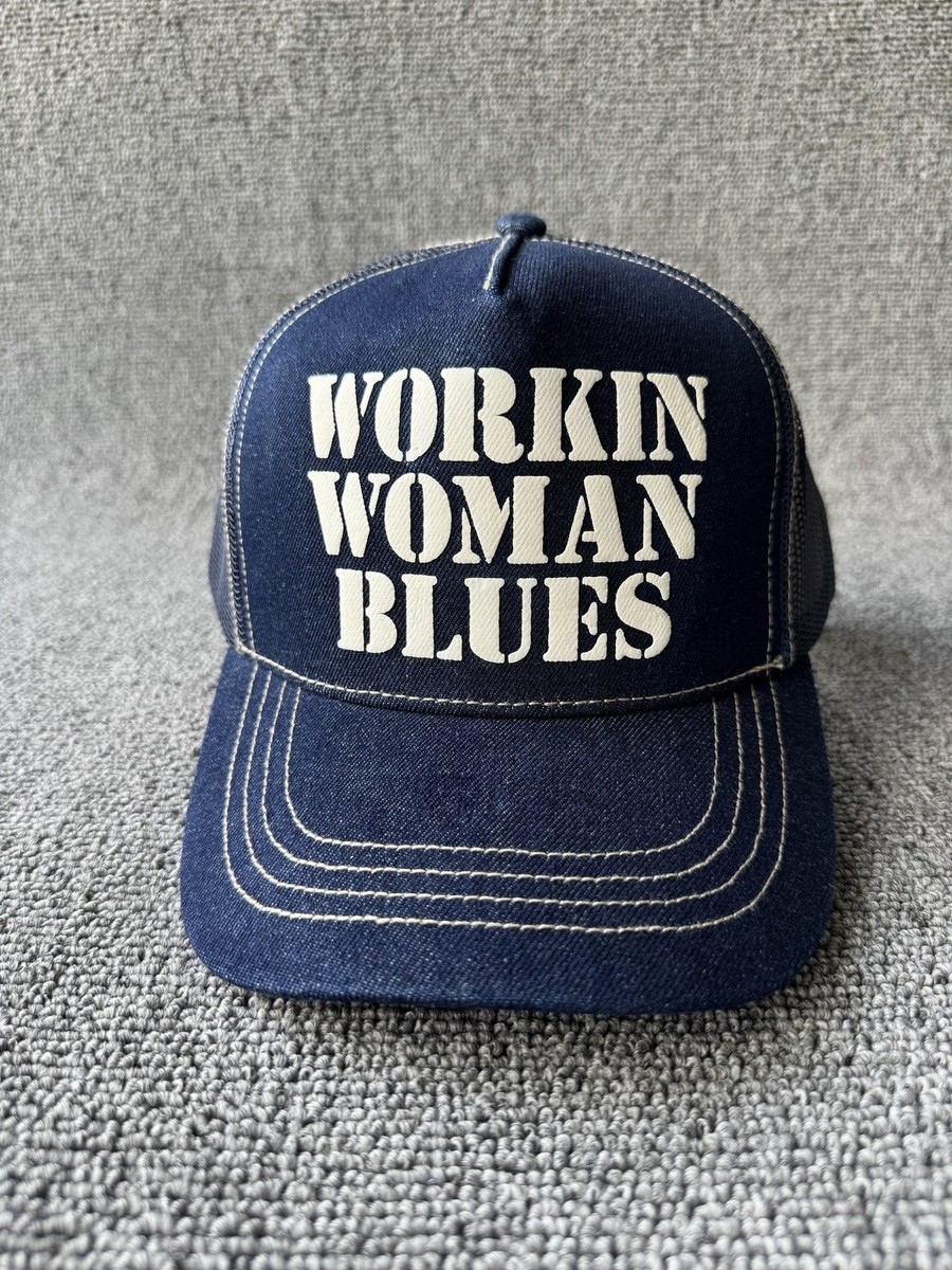 Idyllwind Workin Woman Blues Trucker Snapback Navy OSFM Country Hat