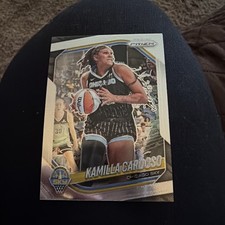 2025 Panini Prizm WNBA Kamilla Cardoso Silver Prizm #89 - Chicago Sky