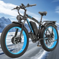 Peak 4000W Dual Motor K800 Electric Bike 26" Fat Tire E-Bike 48V/23Ah for Adults