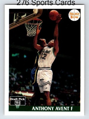 1991-92 Front Row Anthony Avent Basketball Cards #9