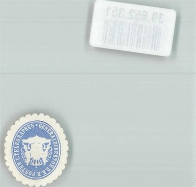 39652351 - Generaldirektor d. K. B. Posten u. Telegraphen