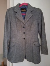 Caldene Blue Tweed Jacket Vintage Houndstooth, Hunt/Showing, Size 8-10