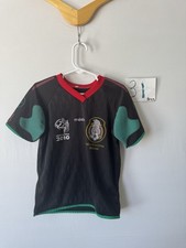 Mexico #10 Soccer Jersey South Africa 2010 World Cup Seleccion Mexicana Black