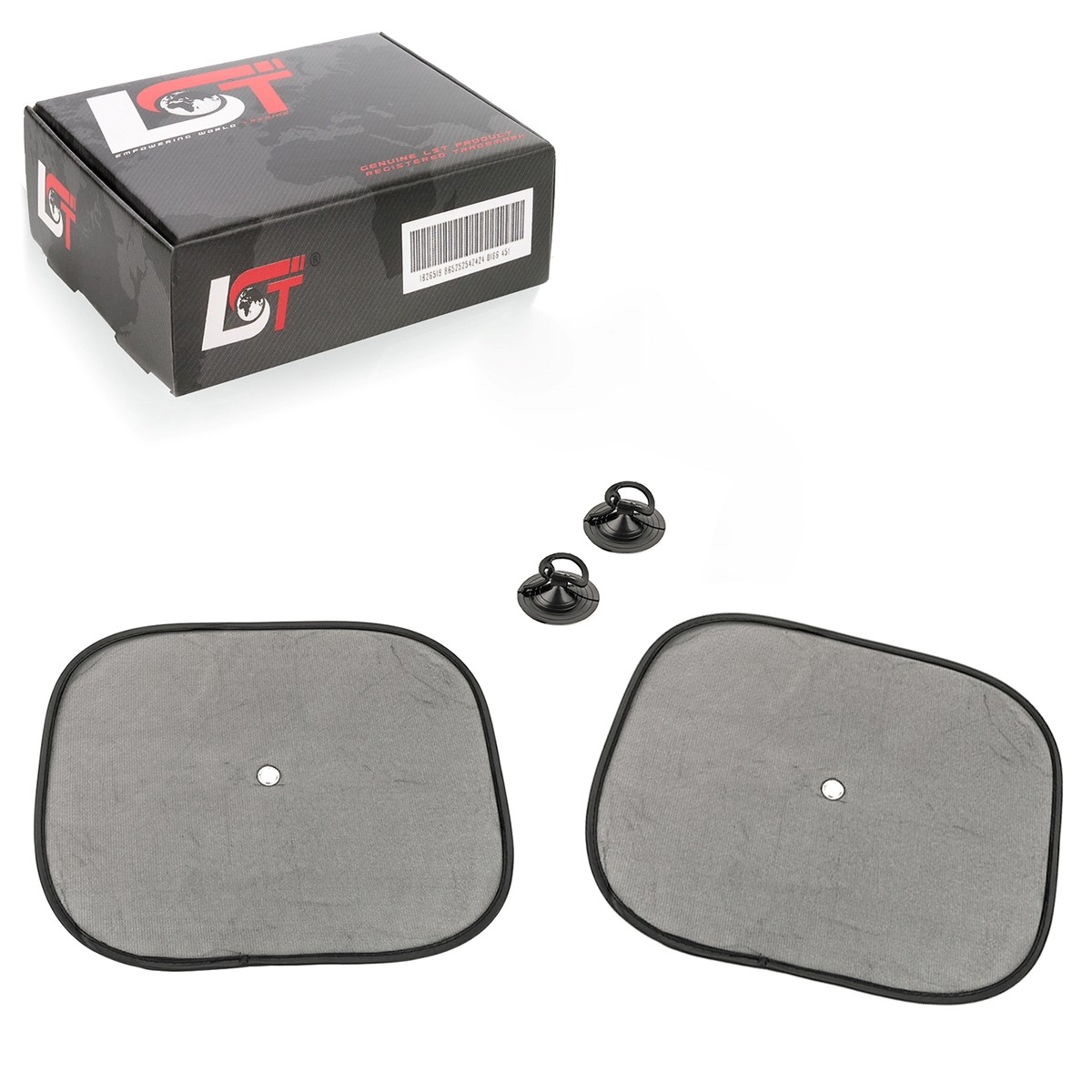 2x Sun Screen Sun Visor Heat Shield Side Window Transparent for Kia
