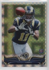 2013 Topps Chrome Retail X-Fractor Tavon Austin #117 0o9