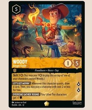 Disney Lorcana Woody - Jungle Guide 15/204 EN Foil Uncommon WUN