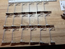 49 H0 Overhead Line Masts Good Condition Brand Unfortunately Unknown (Vollmer?)
