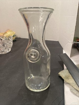 Vintage 1/2 Litro VNC Glass Decanter Bottle Slug Vincenzo Nason & Cie Wine Pr