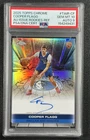 COOPER FLAGG PSA 10 2025 TOPPS CHROME ROOKIE CERTIFIED AUTO ISSUE REFRACTOR RC