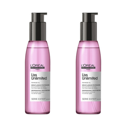 L'Oréal Professionnel Serie Expert Liss Unlimited Serum 125 Ml - PACK OF 2