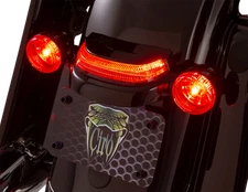CIRO 40154 Crown Taillight with Lightstrike Technology