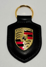 Porsche Shield Keychain