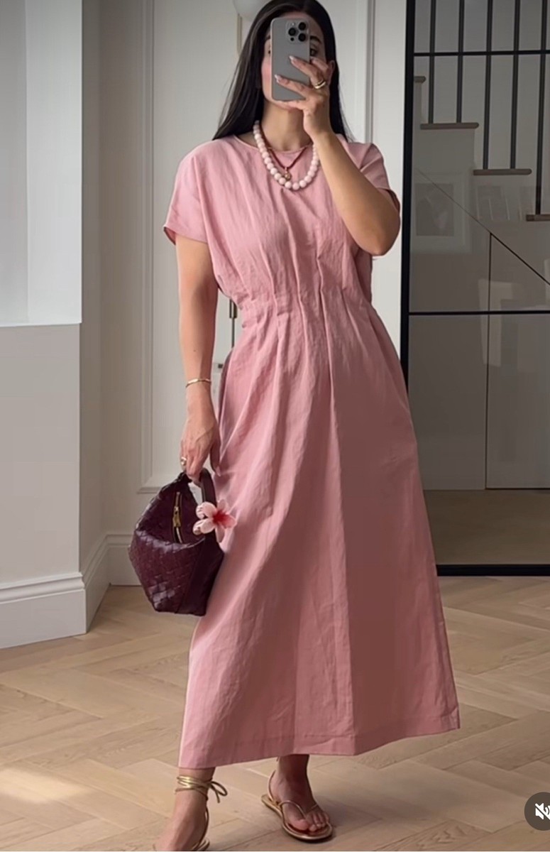 【新品未使用】Penelope Dress - Pink Sand 2-3y Penelope-Mini-Dress-in-Fuschia