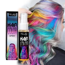 Temporary Hair Dye Spray for Kids & Adult Halloween Wash Out Hair Color Sprays 