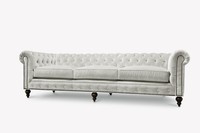 Sofa Luxus Textil Chesterfield Couch Sofas Polster 3 Sitzer Dreisitzer Sofas Neu
