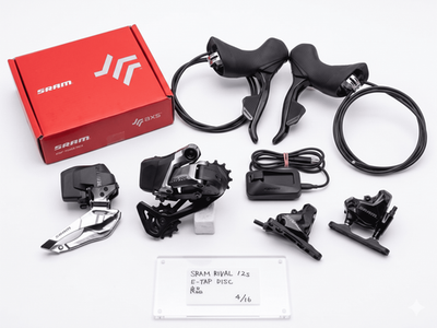 SRAM Rival eTap AXS 12s シフターセット SRAM Rival eTap AXS 12s Wireless Hydraulic Disc Brake Groupset