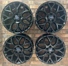Gloss Black Genuine Ford Focus MK3/4 18" Borbet Alloy Wheels Set CM5J-GB ST-Line