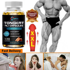  1 BEST-MALE ENLARGER THICKER LONGER BIGGER 4" GROWTH ENLARGEMENT 120 PILLS