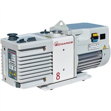 Edwards RV8 A65401903 Two Stage Rotary Vane Vacuum Pump 230V 50/60Hz KF25