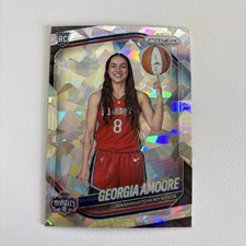 2025 Panini Prizm WNBA Georgia Amoore Cracked Ice Prizm Rookie Variation SSP