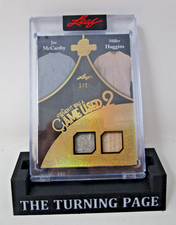 Joe McCarthy/Miller Huggins 2025 Leaf Spectacular Game Used Dual Relic Gold 1/1